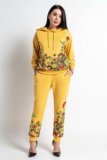 Nichii Floral Printed Long Sweatpants