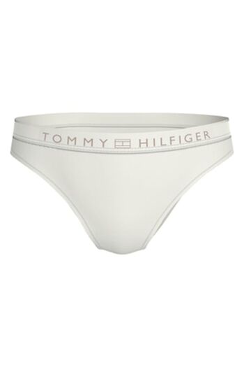 Tommy Hilfiger , Women's Briefs with Logo Waistband, Ivory White, Size M