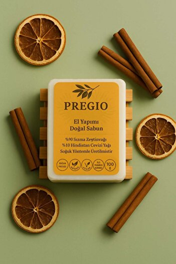 Rivaİstanbul Pregio 100% Natural Handmade Soap 100 Gr