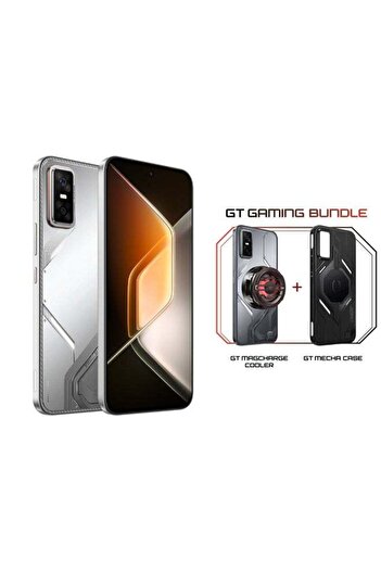 INFINIX GT30 Pro Dual SIM Blade White 12GB RAM 512GB 5G With MAGCHARGE Cooler And GT Case - Middle E