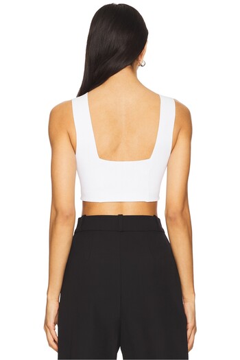 AFR CLOTHES Women's Double Layer Jersey Fabric Thick Strap Crop Top