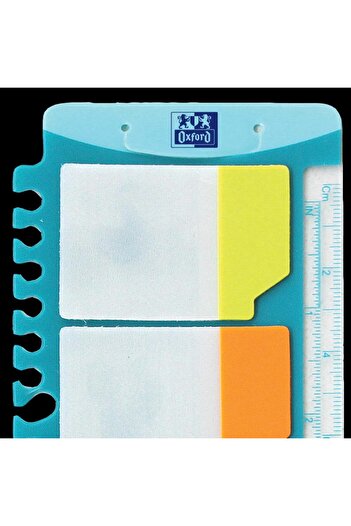 ELBA Tabele index adezive din plastic 25x9 cm, translucide, rescriibile, 5x5 culori, set de 25