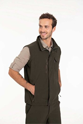 2AS Stobius Ii. Men's Vest Khaki Green