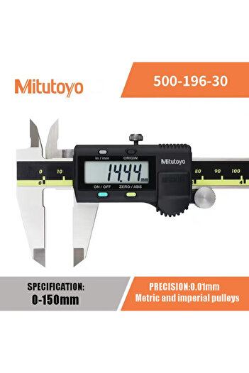 Mitutoyo 500-196-30 150MM NanJu0-150mm Home Woodworking Measuring Caliper Electronic Digital Caliper Father's