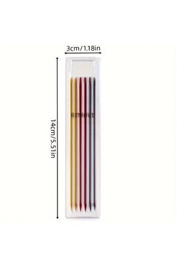 choice2 Colored refills Carpentry Graffiti Line Measuring Hand Tools Multi-function Scribing Tool Aluminum A