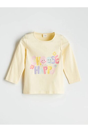 LC Waikiki LCW Kids Mavi Baskılı Kız Çocuk Pijama Takım