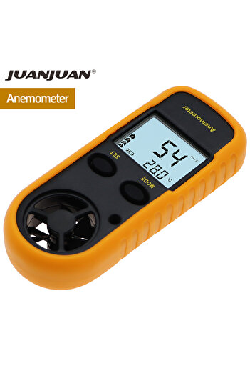 Choice Anemometer Air Wind Speed Gauge Digital Anemometro Thermometer Wind velocity Meter Windmeter 30m/...