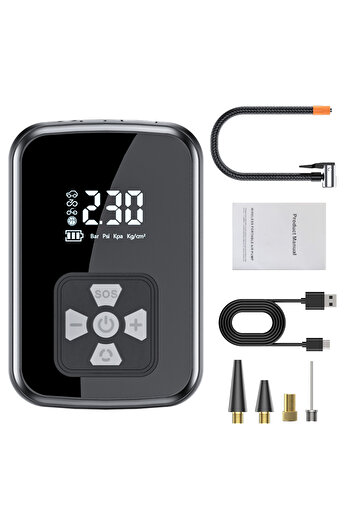 Choice Wireless YIJU Rechargeable Tire Inflator Electric Portable Inflator For Motorcycle Car Bicycle Air C