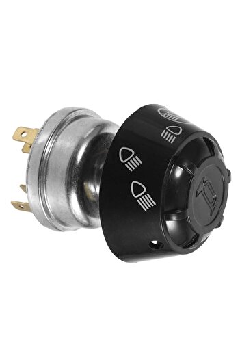 Choice Universal Tractor Excavator Truck Horn and Lighting Switch - Round 3-Position Rotary Switch for I...
