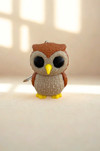 CESTOPİENO Owl Animated Bag Ornament / Keychain - 1 Piece