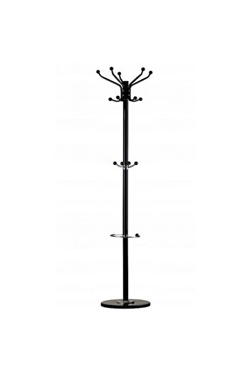 JHT Clothes and Umbrella Stand with Marble Base, 174 x 38 cm
