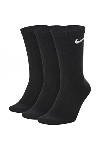 Nike Set 3 perechi șosete Everyday Lightweight Crew, negru, 38-42