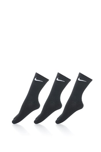 Nike , Set de sosete usoare Performance, Unisex - 3 perechi, Negru, XL