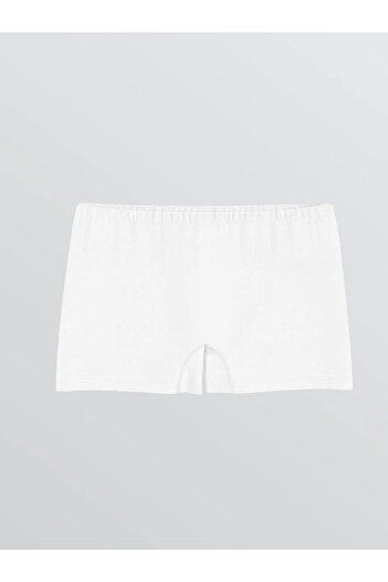 LC Waikiki Lcw Kids White Basic Girl's Boxers 3 Pcs