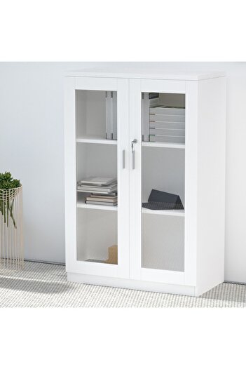 Mahmayi Carre 120 White Medium Height Cabinet