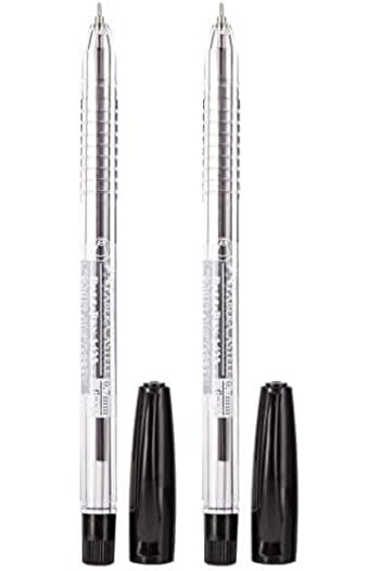Faber Castell FABER-CASTELL 1423 BALL PEN 0.7MM BOX OF 50PC BLACK (Pack of 2)