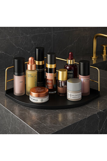 Okay Makeup Organizer Shelf |   Stainless Steel Organizer – Kitchen, Bathroom, Living Room, Study Desk
