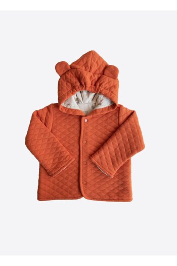 kitikate Oslo Quilted Coat Tile