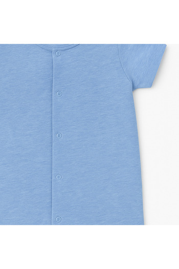 For My Baby Ribbed Short Jumpsuit