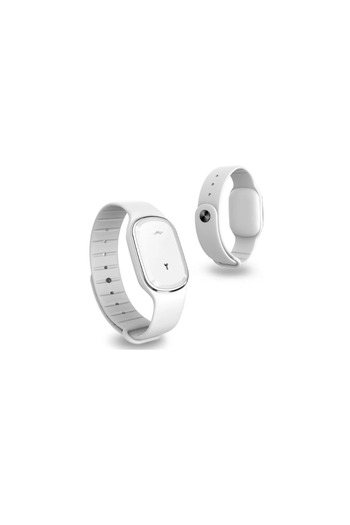 OEM Ultrasonic mosquito repellent bracelet, white