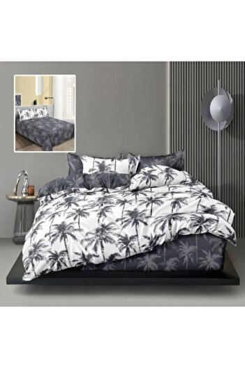 Ralex Double Bed Cotton Finet Bedding Set, 6 Pieces, 220 x 240 cm, Duvet 200 x 220 cm, Pillowcases 50 x 70