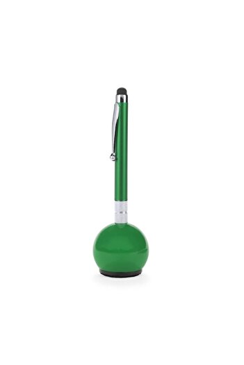 Rao Universal Stylus Pen, with pen tip, clip and desk stand, green color