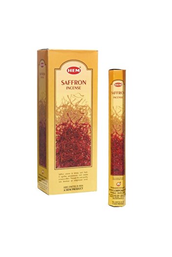 Hem Saffron Incense Sticks Set 120 Pieces