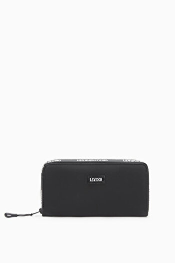 Levidor Black Textile Women's Wallet Levidor 920004
