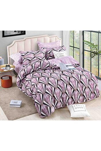 JOJO HOME Lenjerie de Pat Finet, 1 Persoana, 4 Piese