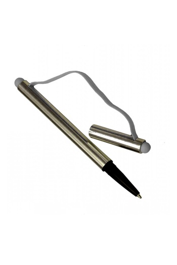 Rao Stylus universal 2 in 1, pentru utilizare touch screen si varf de pix, silver