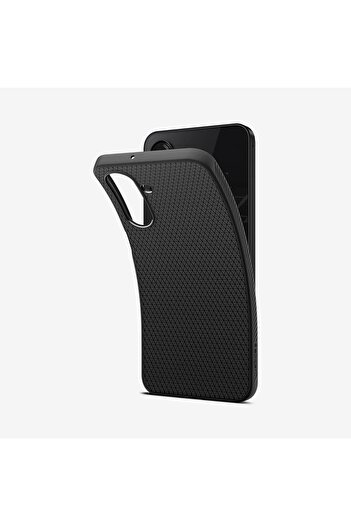 Spigen Galaxy A26 Kılıf Liquid Air Matte Black - ACS09290