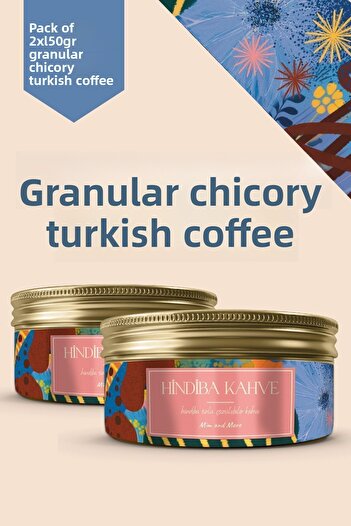 Mim and More 2 x 150 Gr Turkish Chicory Granular Coffee Set