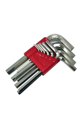 İzeltaş Izeltaş 10-Piece Allen Wrench Set - Izeltaş 4900003110
