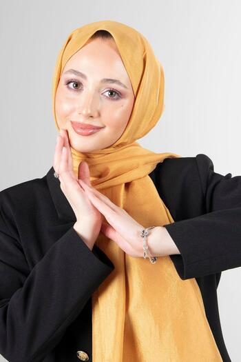 HAREM SCARF Brisa Voile Shawl - Apricot