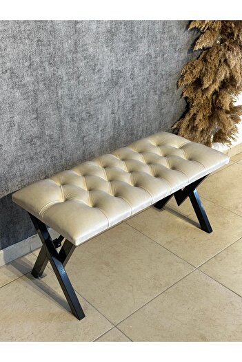 ASLANSTORE Bench puf Ayaklı 42x90 puf ölçüleri