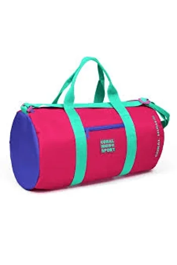 Coral High Sports Neon Coral Sports Bag