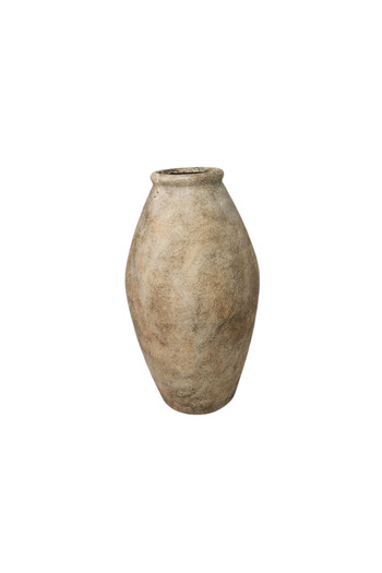 Generic Luxury vase stand in calm beige color for elegant home and garden decor (19.5*19.5*34.5 cm)