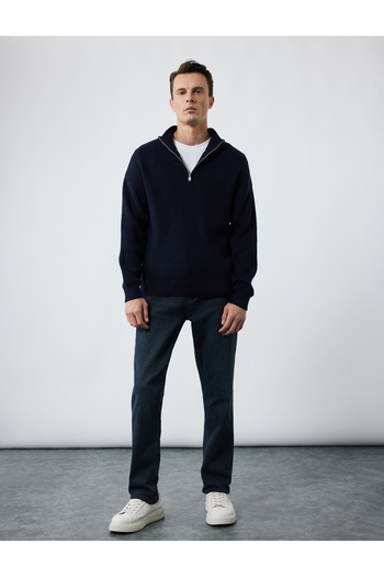 Koton Cotton Regular Waist Slim Fit Jean Pants - Brad Jean