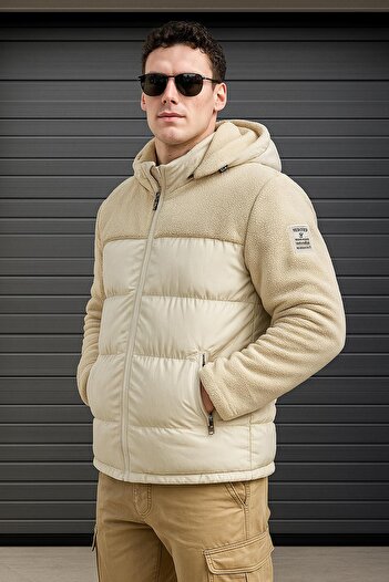 Delpino Waterproof Men's Hooded Puffer Coat