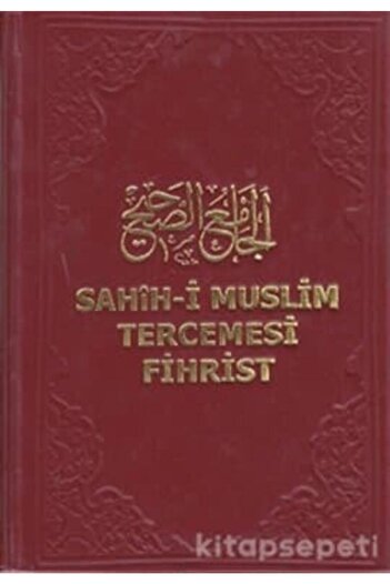 Beka Yayınları Sahih I Muslim Translation Fihrist (Hardcover)