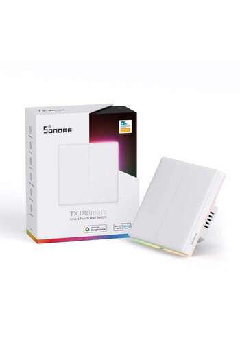 Sonoff Smart Wi-Fi Wall Switches – Touch Control, Compatible with Alexa & Google Home T5-2c-86