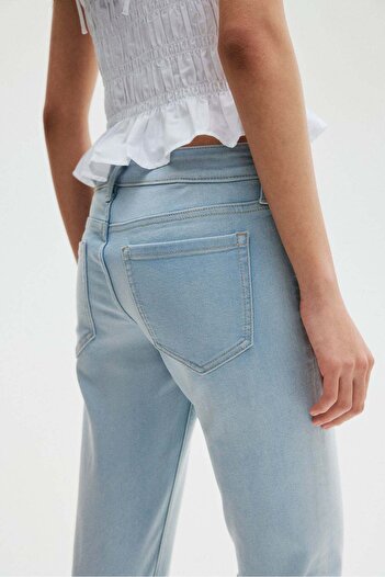 H&M Flared Low Ankle Jeans