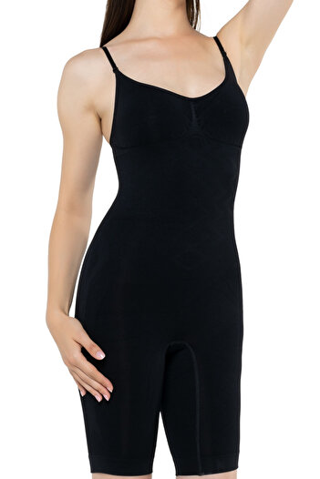 Formeasy Women's Seamless Body Slimming & Shaping Full Badi Leg Corset 2200