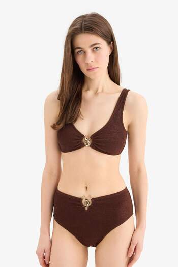 DeFacto Regular Fit Bürümcük Bikini Top-fall In Love E0206ax25sm