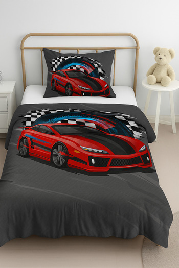 Bebişim Halı Red Trolley Single Pique & Bedspread