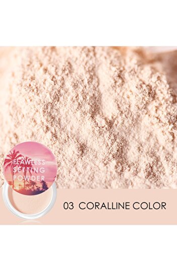 Focallure Flawless Filtered Light Setting Powder #3 Coralline Color