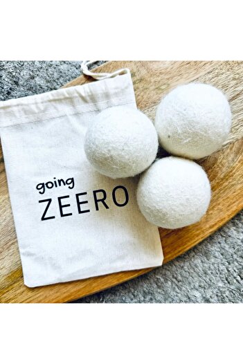 Going Zeero Laundry Dryer Balls - 100% Wool Dryer Balls