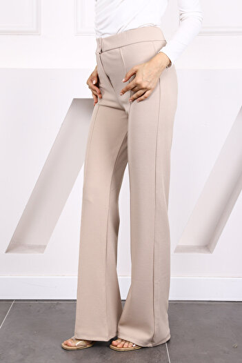 İmajButik Stone-Crimped Spanish Trousers