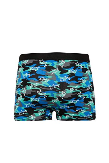 DeFacto Regular Fit Kamuflaj Desenli 3'lü Boxer E2929AX25SP
