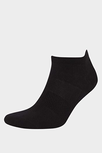 DeFacto Men's Seamless 2-Piece Combed Cotton Premium Short Sports Socks E7847Axns
